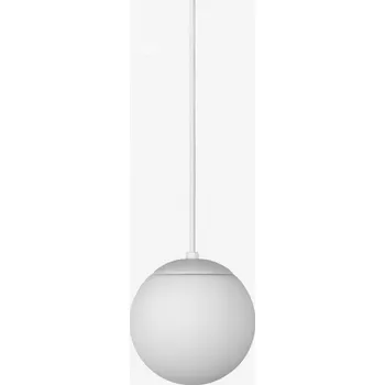 Osvětlení LUCIS Závěsné svítidlo ALFA 8W LED 3000K sklo černá opál ZK1.L1.200.61 - LUCIS LU ZK1.L1.200.61