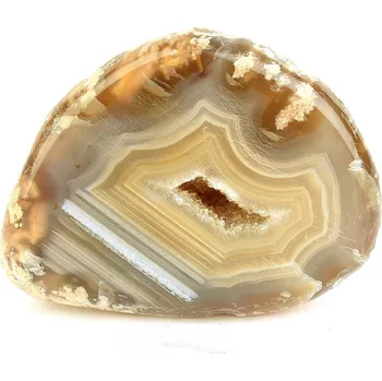 Přírodní kámen Achátová geoda přírodní 222g (Brazílie)