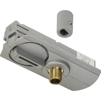 Bodové svítidlo SLV - BIG WHITE Systémové svítidlo Adapter pro jednookr. lištu stříbrnošedý - BIG WHITE (SLV) LA 143124