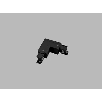 Osvětlení LED2 LED2 PRO TRACK PRO-0435R-B L-SPOJKA PRAVÁ ČERNÁ - LED2 Lighting LED2 PRO-0435R-B