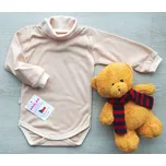 AMÁLKA Bavlněné body roláček, oříškové Velikost: 74