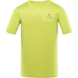 Alpine Pro Basik Pánské funkční triko MTSC824 Sulphur spring XS