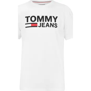 Pánské tričko Tričko Tommy Jeans Classic White 1067173 S