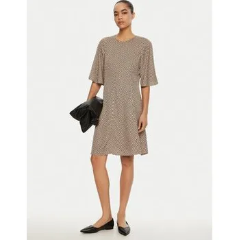 Dámské šaty Marc O'Polo Každodenní šaty 408 1208 21465 Béžová Relaxed Fit 38