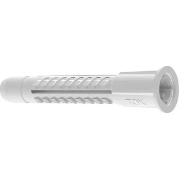 Hmoždinka SCH TOX hmoždinka Deco s okrajem plast bílý Varianta: TOX hmoždinka Deco 6 x 28 s okrajem plast bílý