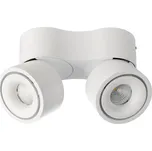 LIGHT IMPRESSIONS Deko-Light stropní přisazené svítidlo, Uni II Mini Double, Tilt, 21 W, DIM, 2700 K, 220-240V 1360 lm 160 mm bílá - LIGHT IMPRESSIONS IMPR 348235