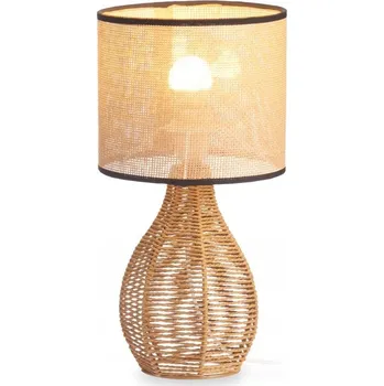Lampička Giftdecor Noční lampa se stínitkem z vídeňské pleteniny, Ø 20 cm