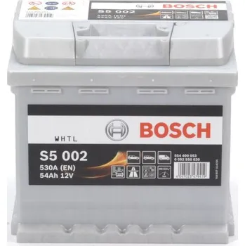 Autobaterie Autobaterie Bosch S5, 12V, 54Ah, 530A, S5 002