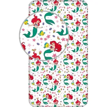 Prostěradlo JERRY FABRICS Prostěradlo Ariel Friends 02 Bavlna, 90/200 cm