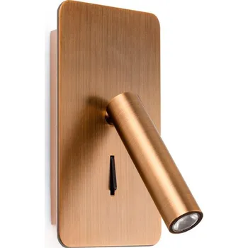 Nástěnné svítidlo FARO SUAU LED nástěnná lampa, bronzová - FARO FARO 62104