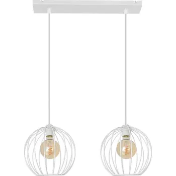 Lustr na lanku MERCURE 2xE27/15W/230V bílá