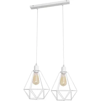 Lustr KARO 2xE27/15W/230V bílá