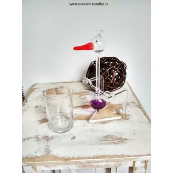 Houpací síť Houpací čáp FIALOVÝ 20 cm