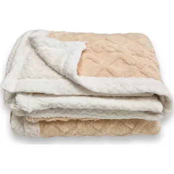 deka Deka s beránkem Island 150 x 200 cm, smetanová