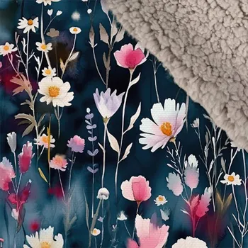 Zimní softshell s šedým beránkem premium 20000/10000 real Diana II.