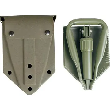 Polní lopatka Bundeswehr Lopatka BW skládací s plastovým pouzdrem použitá