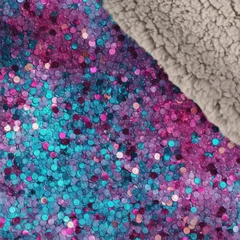 Takoy zimní softshell s šedým beránkem premium 20000 / 10000 glitry magenta a tyrkys metráž