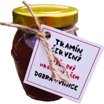 Víno Džem hroznový Tramín červený Dobrá Vinice 140g