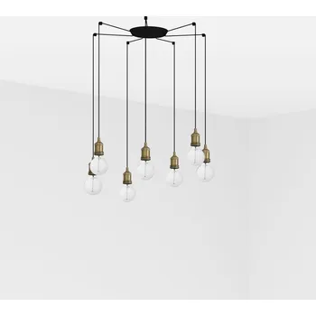 FARO ART závěsné svítidlo, starozlatá 7L - FARO FARO 64137-7L