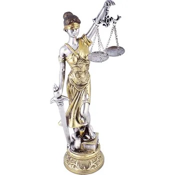 TifanTEX Soška spravedlnosti 24cm 24 cm