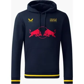 Pánská mikina Sportovní mikina s kapucí Oracle Red Bull Racing - Red Bull logo XL