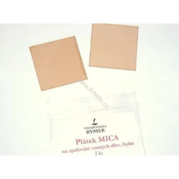 Rymer vykuřovadla Plátek mica slída