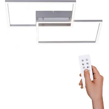 JUSTLIGHT Stropní svítidlo IVEN 40W 4800lm ocel - LEUCHTEN DIREKT / JUST LIGHT LD 14017-55