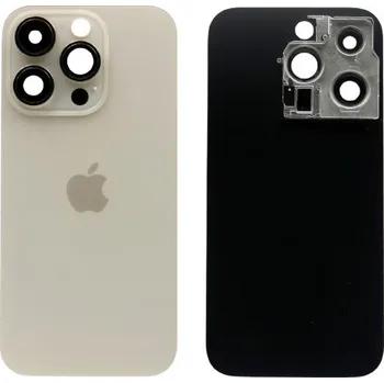 Apple iPhone 14 Pro Zadní Sklo Zlaté (Gold) + Sklíčko kamery