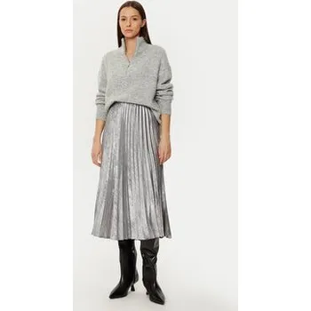 Dámská sukně Gap Plisovaná sukně 587128-00 Stříbrná Regular Fit M