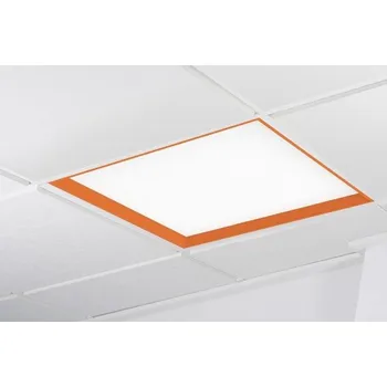 Bodové svítidlo KOHLLIGHTING WINNER LED panel oranžová 4000K nebe PUSH 37W čtverec - KOHL-Lighting KHL K50502.OR.SK.4K.PU