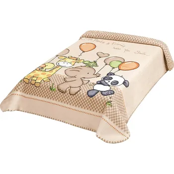Dětská deka Scarlett Deka pro miminko 636 - béžová, 80 x 110 cm