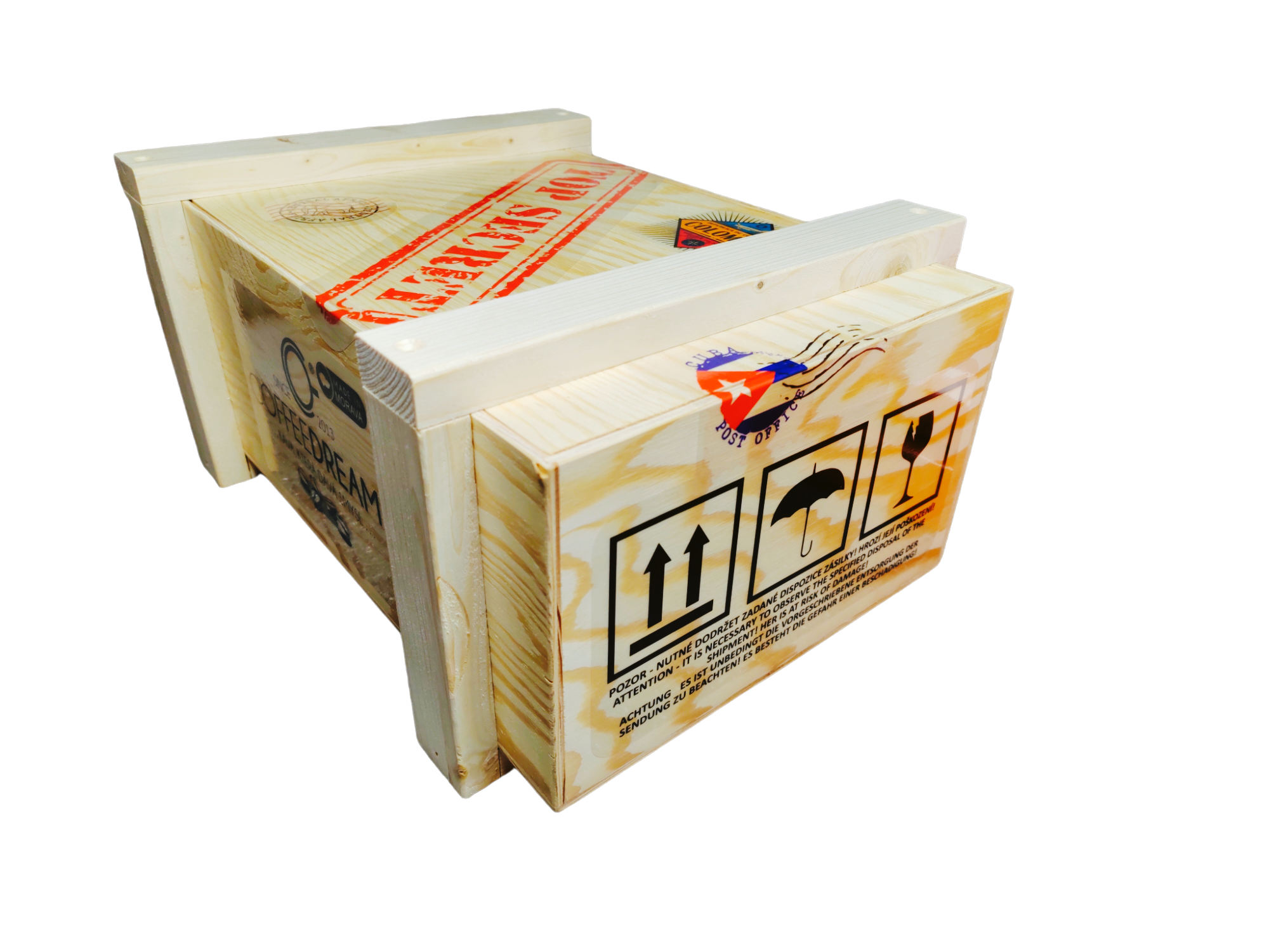 COFFEEDREAM | FILTR COFFEE BOX NO.2 - 100g / třívrstvý sáček se zipem / pražení na FILTR ( světlé ) / Zrnková FCOEB02