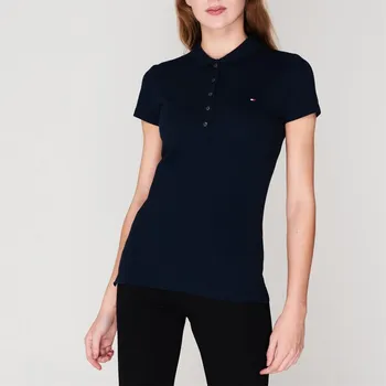 Dámské oblečení Tričko Tommy Hilfiger MIDNIGHT 403 1062943 6 (2XS)