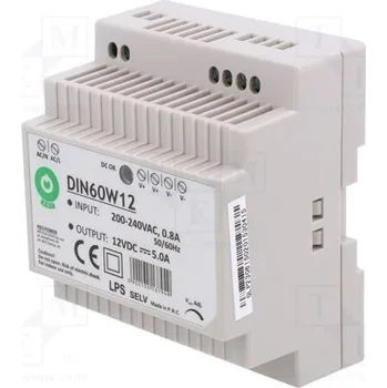 spínaný zdroj POS POS-DIN60W12