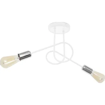 Přisazený lustr OXFORD 2xE27/15W/230V bílá