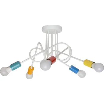 Dětský přisazený lustr OXFORD 5xE27/15W/230V