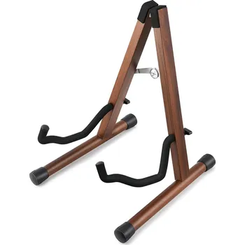 Strunný nástroj DONNER DS-3 Acacia Wood Guitar stand