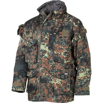 Pánský kabát MFH Defence Bunda COMMANDO SMOCK FLECKTARN XL FLECKTARN - německé maskovaní