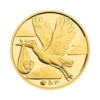 Česká mincovna,a.s. - Zlatý dukát k narození dítěte 2025 proof - 3,49 g
