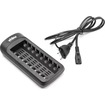 Nabíječka baterií VHBW 8 slotová nabíječka pro baterie AA, AAA se články Ni-MH ( 1,2 V )