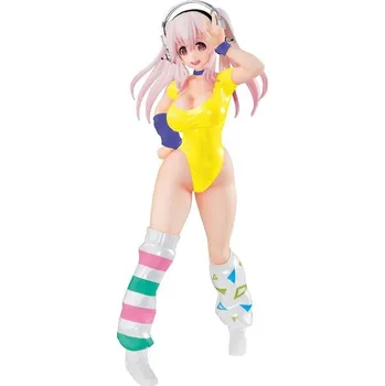 Figurka Soška Furyu Super Sonico - Super Sonico Concept Outfit 80's (Yellow Version) 18 cm