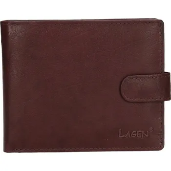 Peněženka Pánská kožená peněženka Lagen Ivan - hnědá