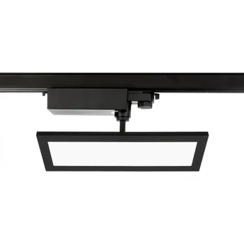 Bodové svítidlo LIGHT IMPRESSIONS Deko-Light kolejnicový systém 3-fázový 230V Panel Track Light, 20 W, 4000 K, černá 110-240V AC/50-60Hz 20,00 W 4000 K tmavě černá RAL 9005 300 mm - LIGHT IMPRESSIONS IMPR 707137