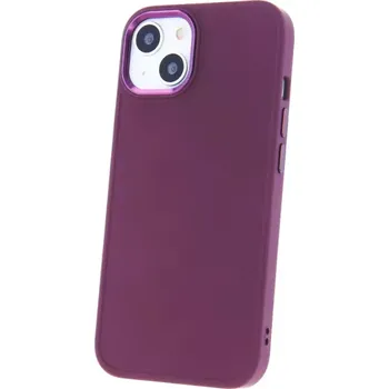 Pouzdro na mobilní telefon TT-TopTechnology Pouzdro pro Apple iPhone 16 ( 6,1" ) wine red, červené, řada SATEN, materiál TPU, hliník