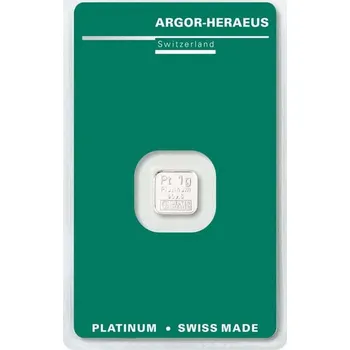 Argor-Heraeus Platinum Bar 1 g
