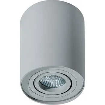 AZZARDO Stropní bodové přisazené svítidlo Azzardo Bross 1 bright grey AZ1437 GU10 1x50W IP20 9,6cm světle šedé - AZZARDO AZZ AZ1437