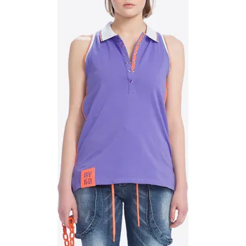 Dámské tričko #VDR Logo Purple tričko L Fialová