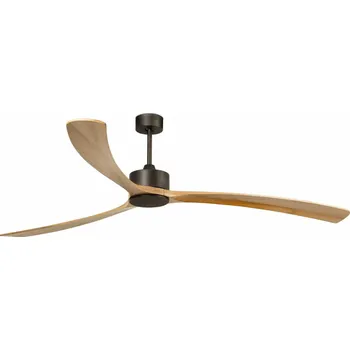 Dekorativní svítidlo FARO KAUAI XL, hnědá, stropní ventilátor - FARO FARO 34200A