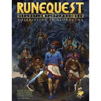 Kniha RuneQuest RPG: Roleplaying in Glorantha Core Rulebook