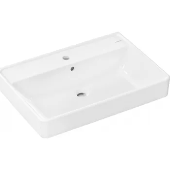 Umyvadlo Hansgrohe Xanuia Q umyvadlo 70x48 cm obdélníkový klasický-na pult bílá 60248450